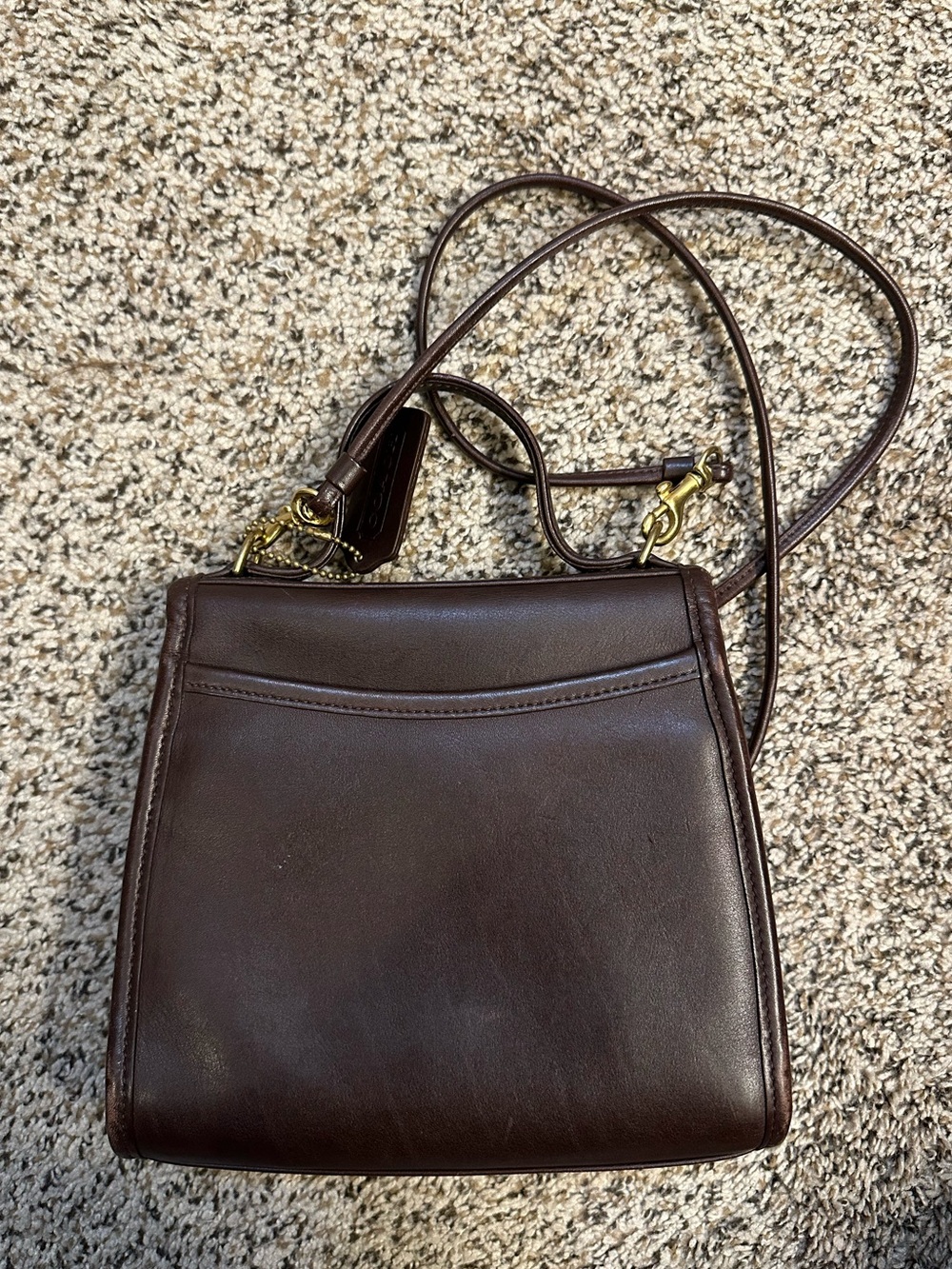 Vintage Coach Regina Bag - Mahogany Brown - Picture 15 of 15